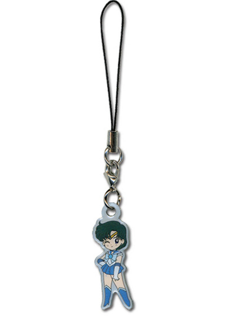 Sailor Moon Sailor Mercury Metal Cell Phone Charm