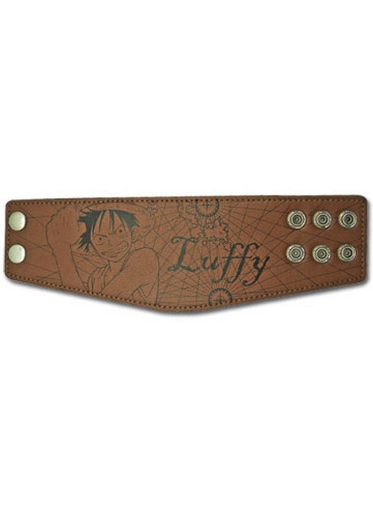 One Piece - Monkey D. Luffy's Leather Wristband - Great Eastern Entertainment