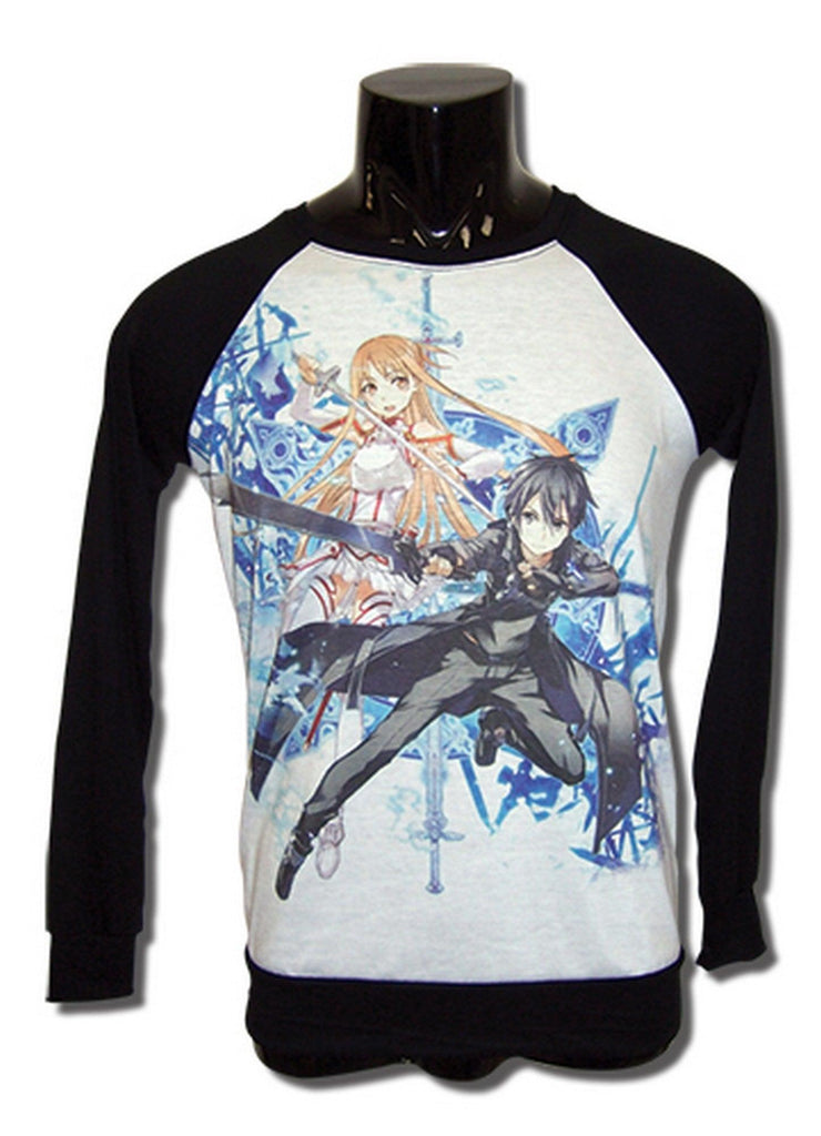 Sword Art Online - Key Art Long Sleeve Raglan Shirt