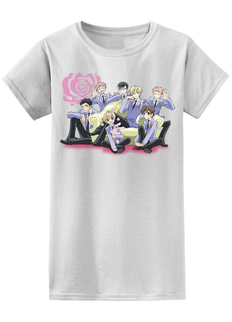 Ouran High School Host Club - Rose Group Jrs T-ShirT-Shirt