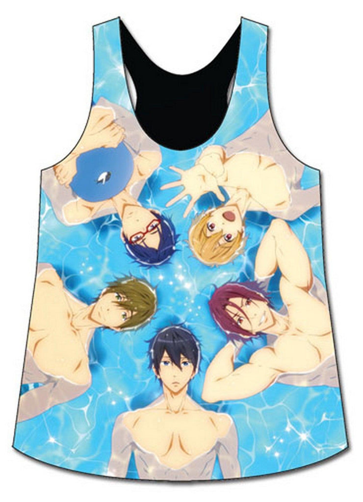 Free! - Floating In The Pool Sub Tank Top