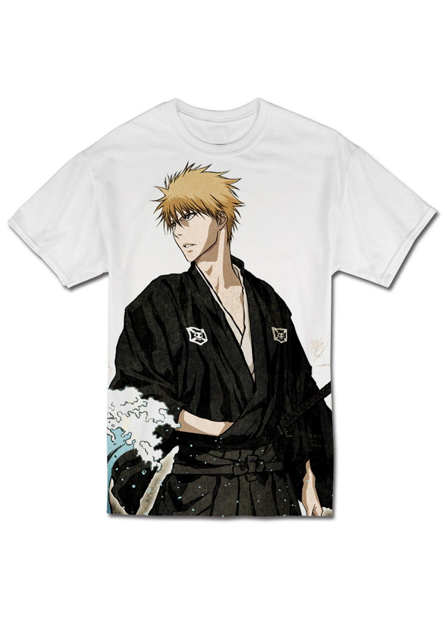 Bleach - Ichigo Kurosaki With Ukiyoe Theme Men's T-Shirt