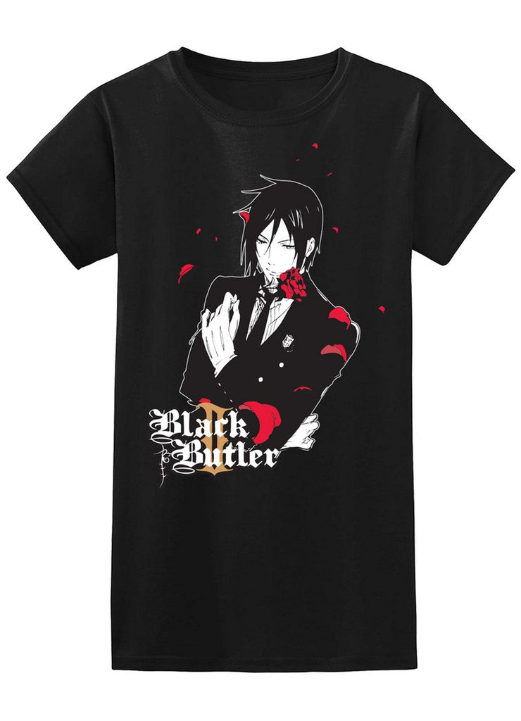 Black Butler 2 - Sebastian Michaelis Revealing Seal Men's T-Shirt