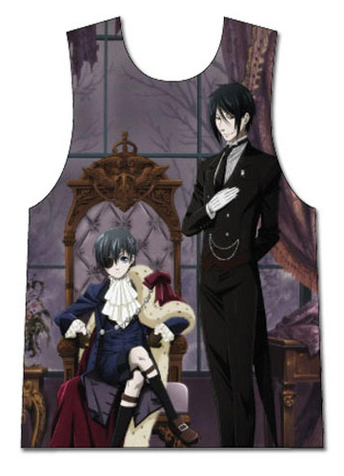 Black Butler - Sebastian Michaelis & Ciel Phantomhive Muscle Shirt