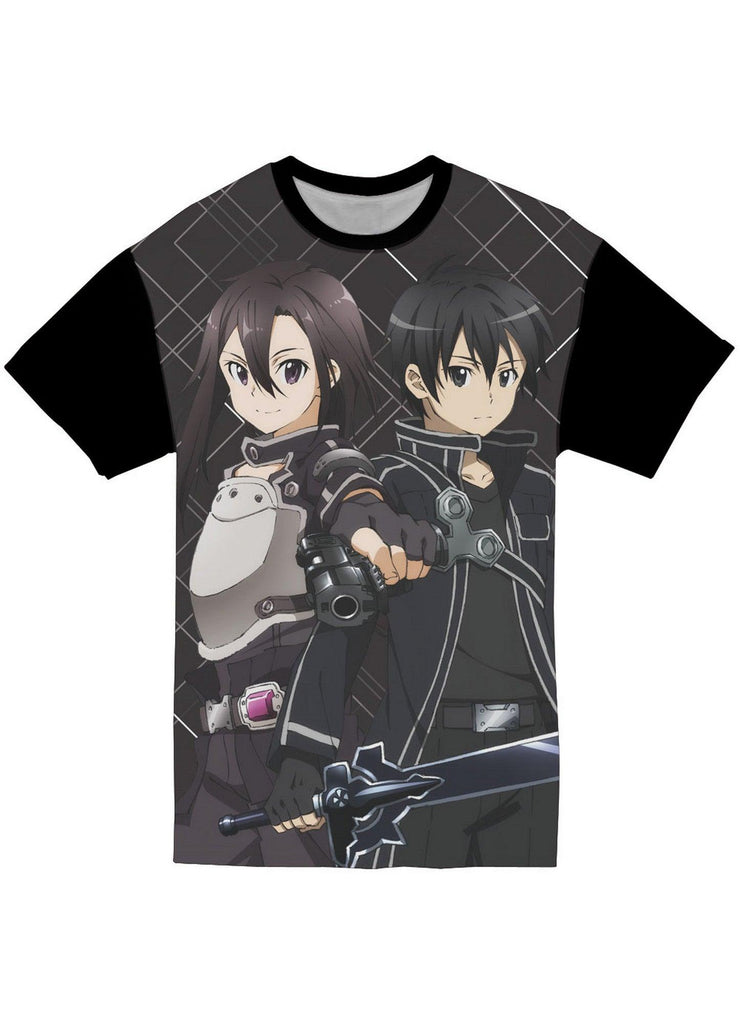 Sword Art Online II - Kirito And Female Kirito Jrs T-Shirt