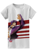 Jojo's Bizarre Adventure - Jonathan Joestar Red Stripes Sublimation Jrs T-Shirt
