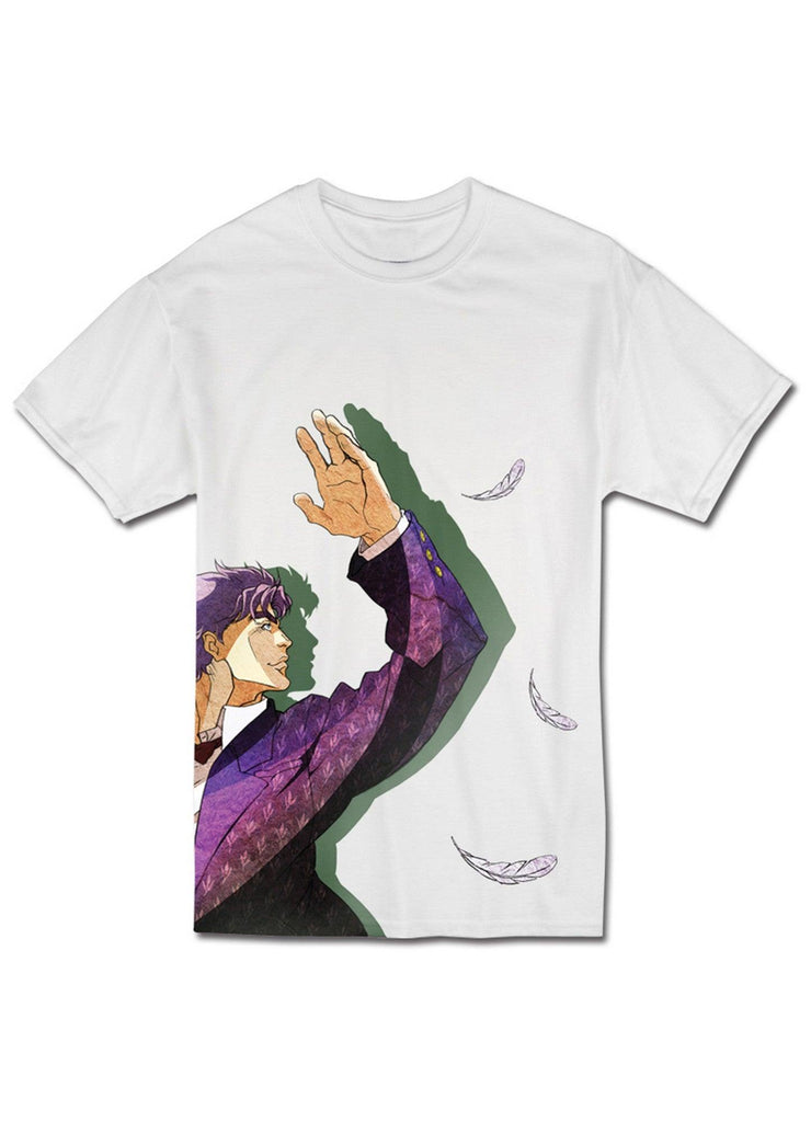 Jojo's Bizarre Adventure - Jonathan Joestar Feathers Sublimation Men's T-Shirt