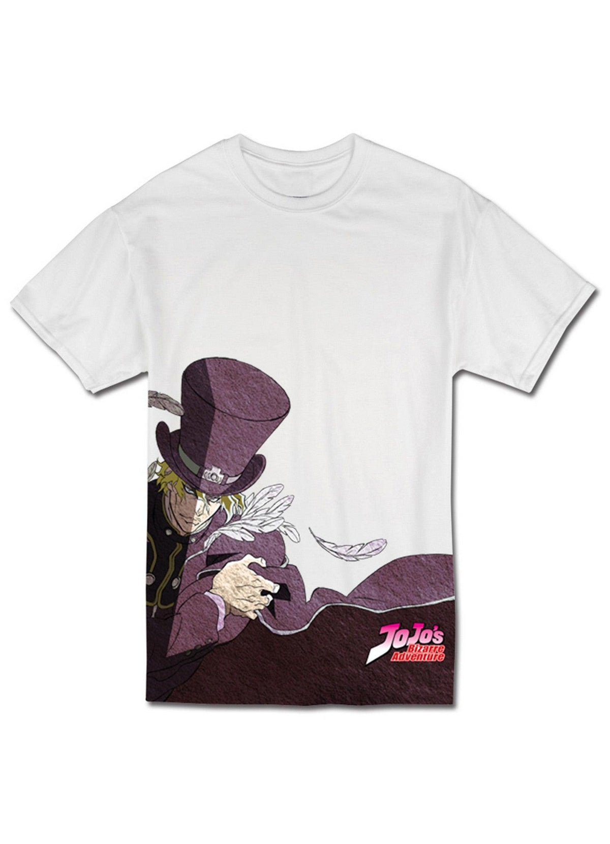 Jojo's Bizarre Adventure - Dio Brando Feathers Sublimation Men's T-Shirt