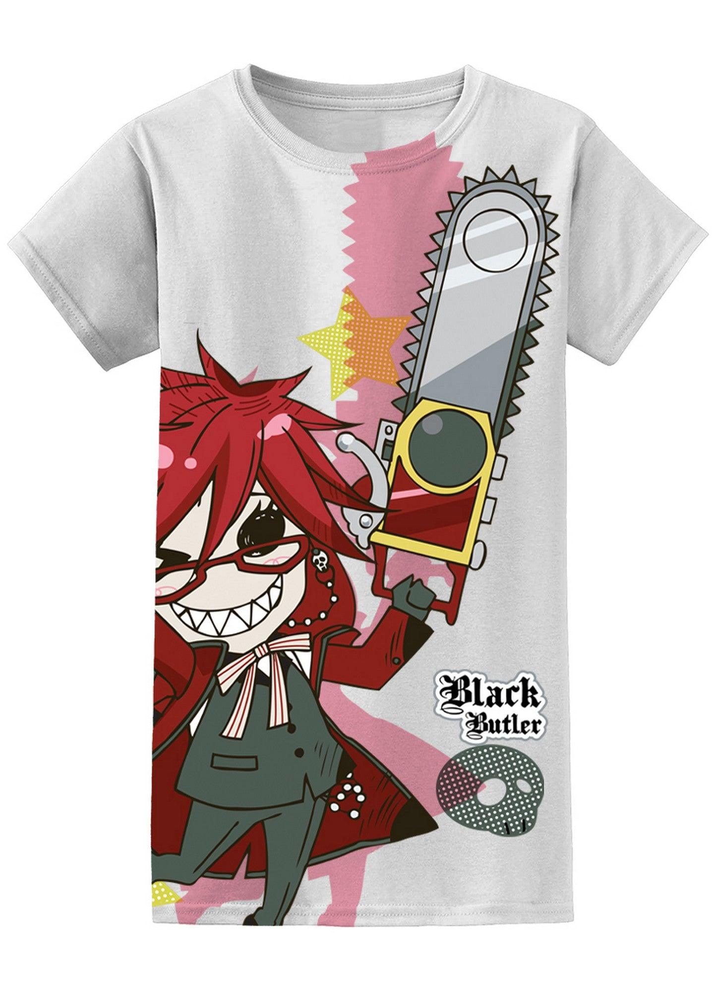 Black Butler - SD Grell Sutcliff Jrs T-Shirt
