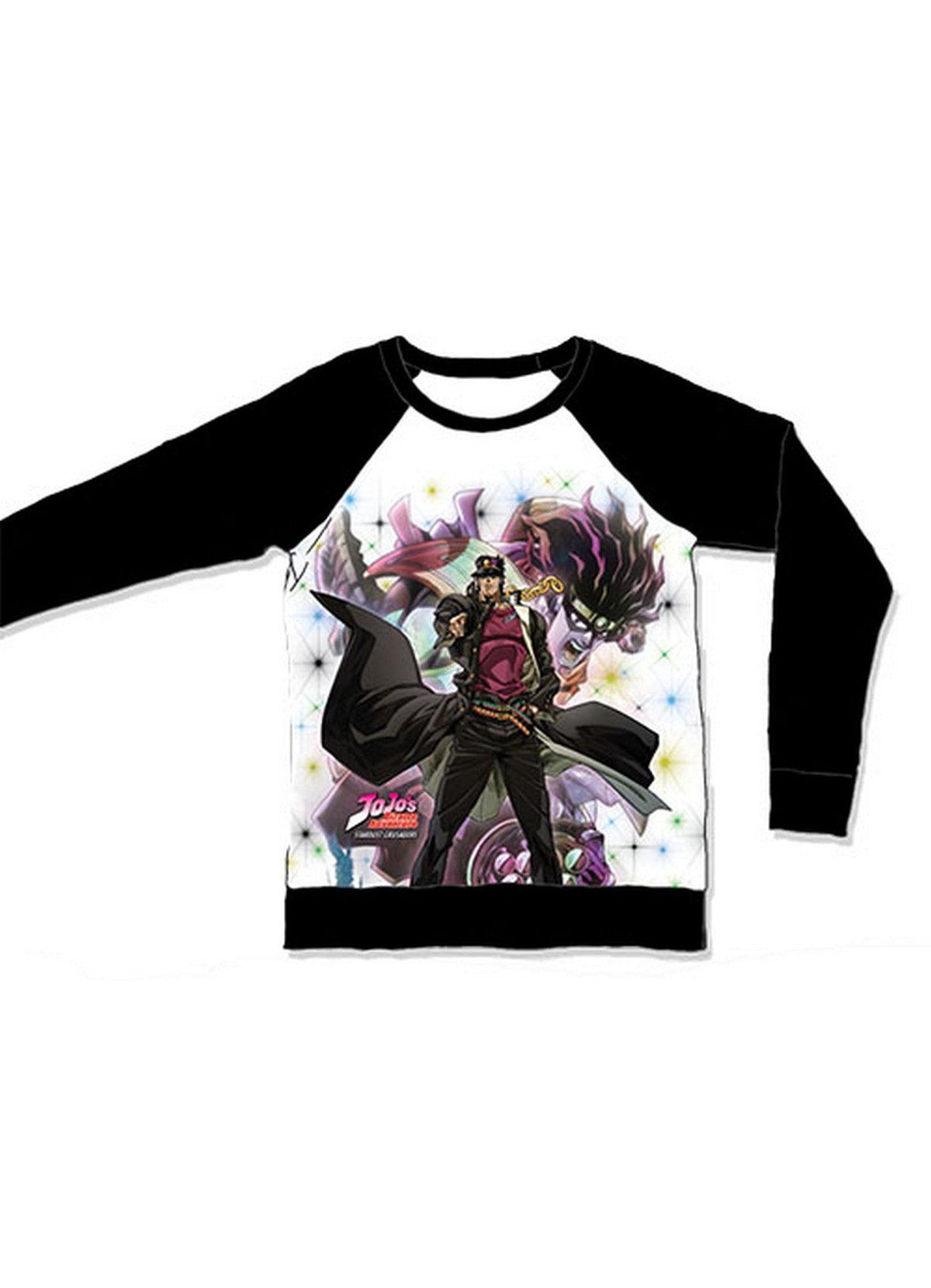 Jojo's Bizarre Adventure - Jonathan Joestar Long Sleeve Raglan Shirt
