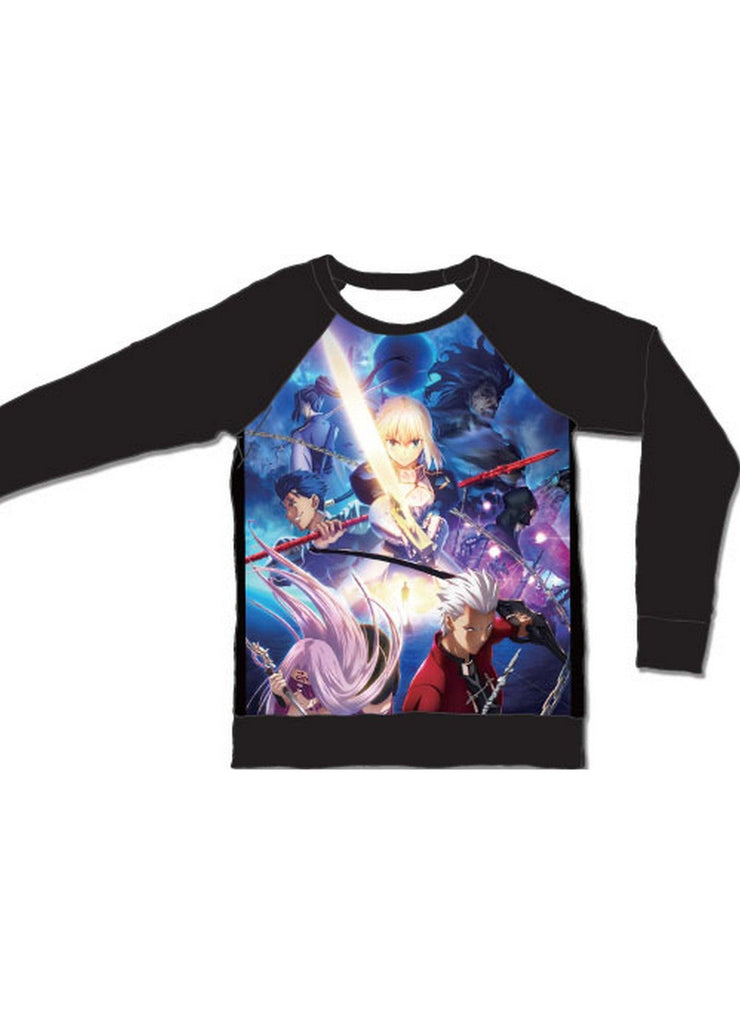 Fate/stay night - Group Sublimation Long Sleeve Raglan