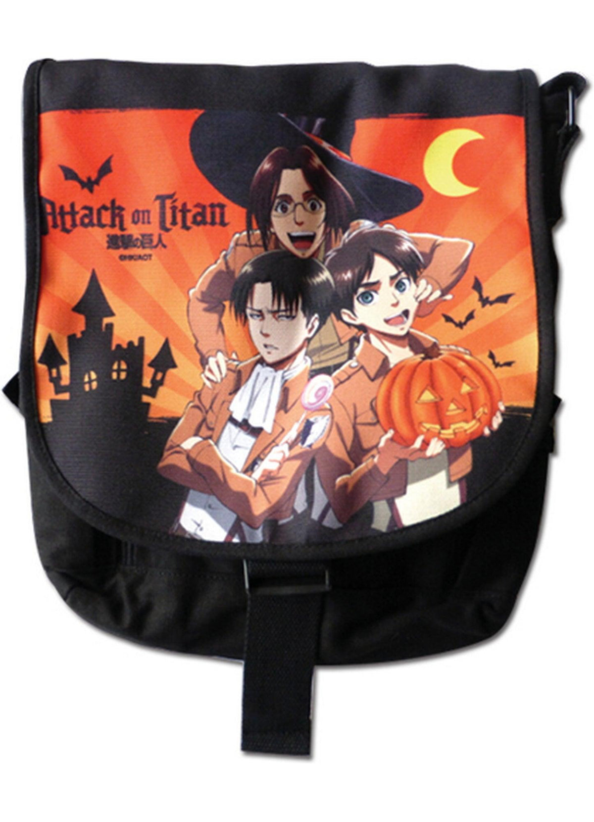 Attack on Titan - Eren Yeager & Levi Ackerman & Hange Zo?ç«„ Halloween Bag - Great Eastern Entertainment