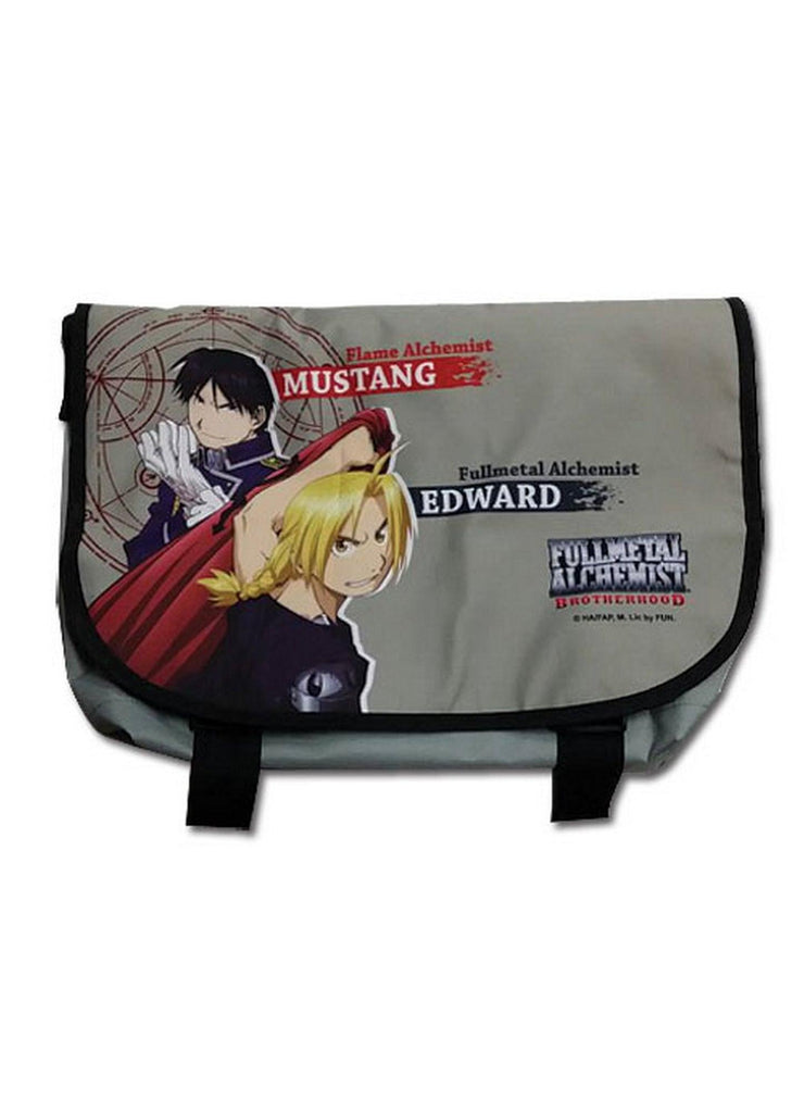 Fullmetal Alchemist: Brotherhood - Edward Elric "Ed" & Roy Mustang Messenger Bag - Great Eastern Entertainment