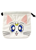 Sailor Moon- Artemis Plush Drawstring Pouch