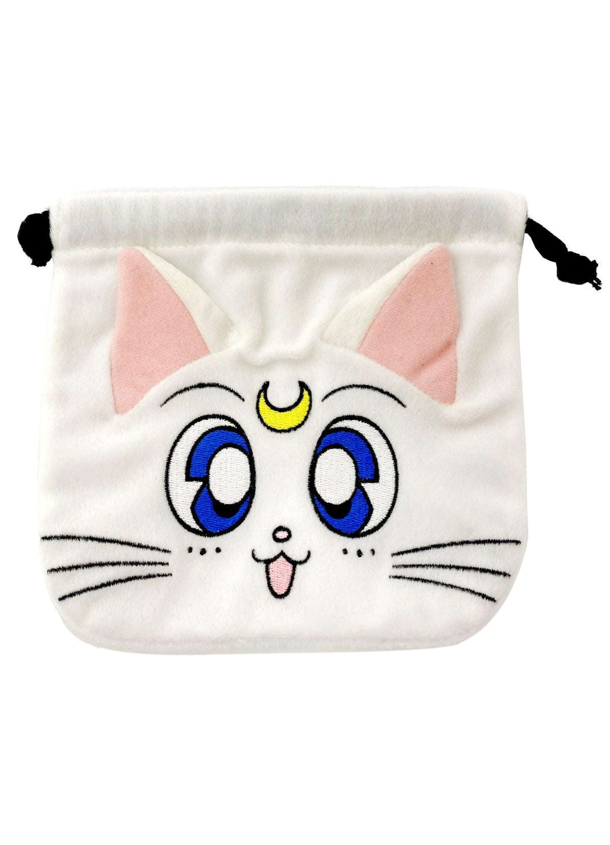 Sailor Moon- Artemis Plush Drawstring Pouch