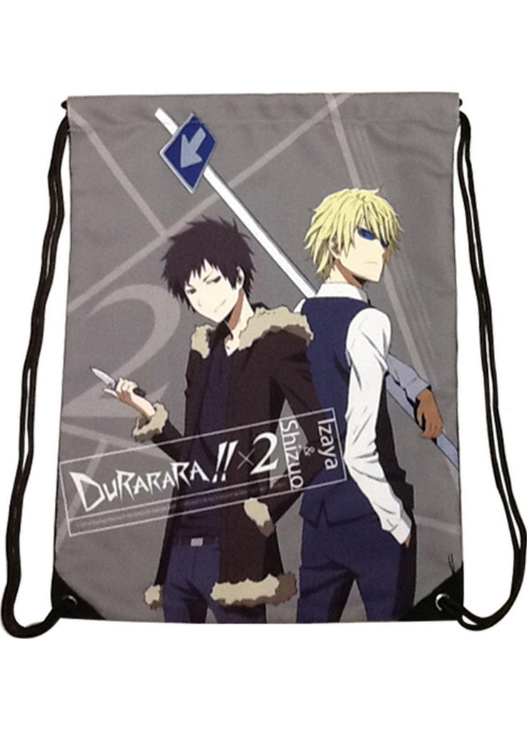 Durarara X2 - Izaya Orihara & Shizuo Heiwajima Drawstring Bag