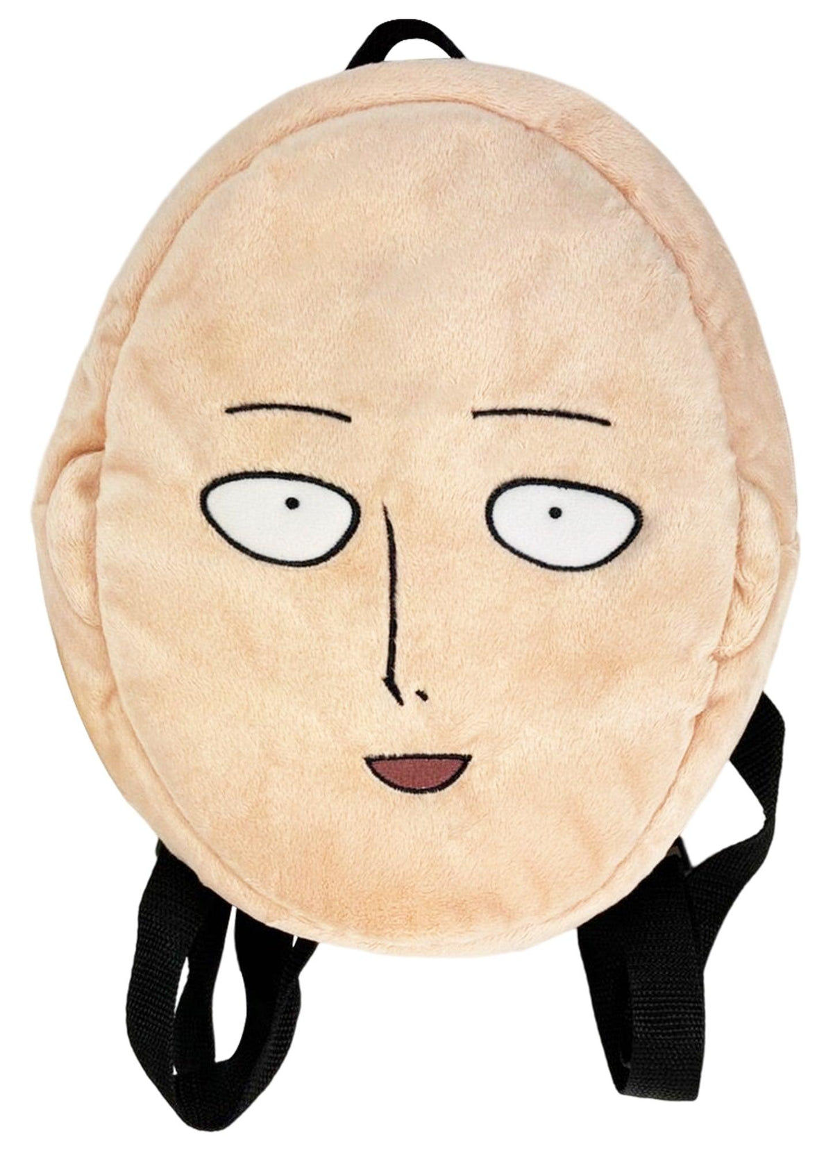 One Punch Man - Saitama Face Plush Bag 10"H - Great Eastern Entertainment