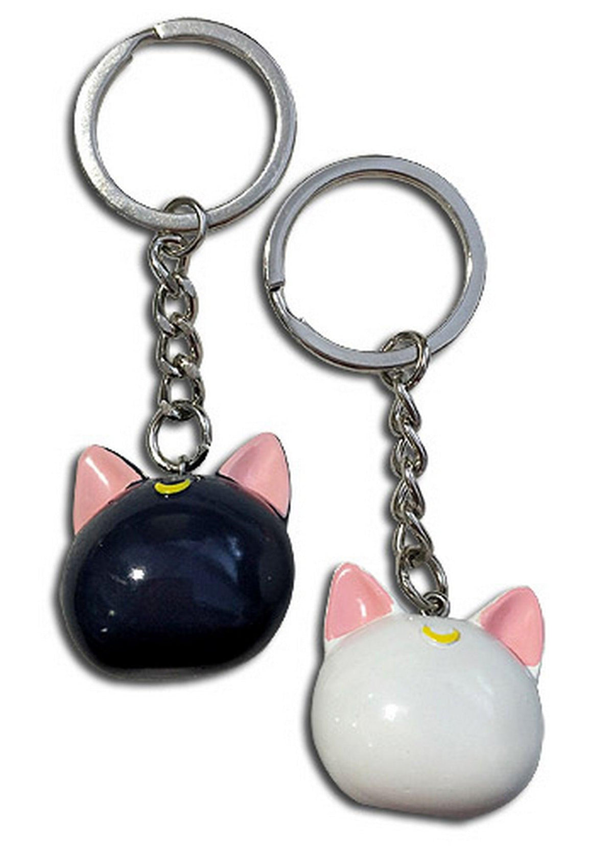 Sailor Moon - Luna & Artemis 3D Keychain - Great Eastern Entertainment