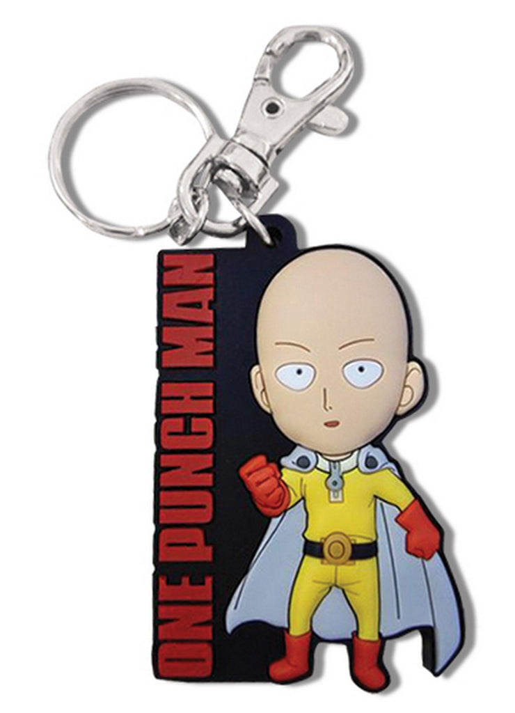 One Punch Man - SD Saitama PVC Keychain - Great Eastern Entertainment