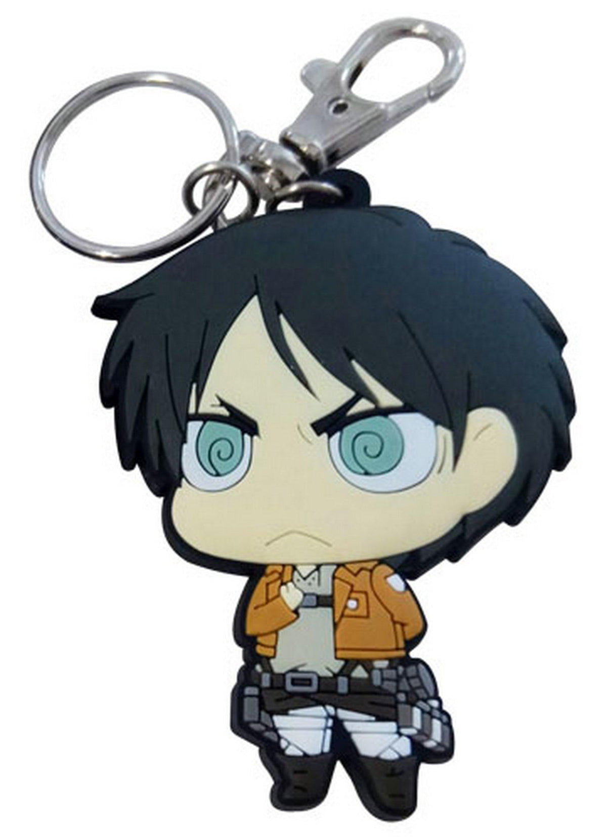 Attack on Titan - SD Eren Yeager Dedicate Stance PVC Keychain - Great Eastern Entertainment