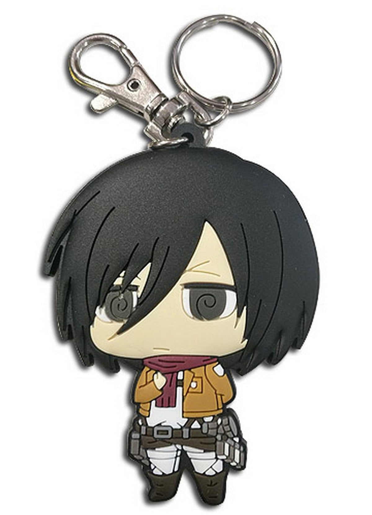 Attack on Titan - SD Mikasa Ackerman Dedicate Stance PVC Keychain - Great Eastern Entertainment