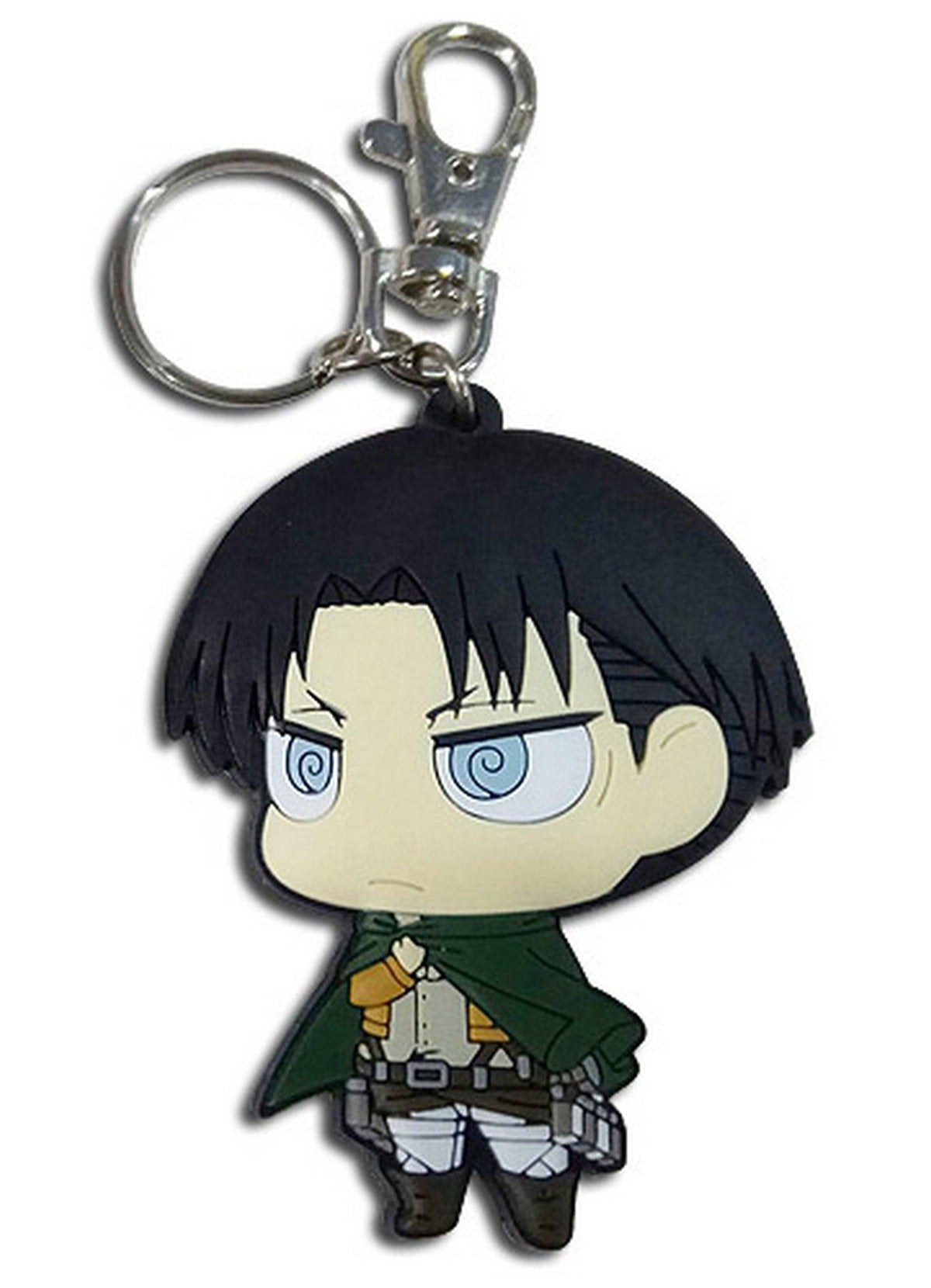 Attack on Titan - SD Levi Ackerman Dedicate Stance PVC Keychain - Great Eastern Entertainment