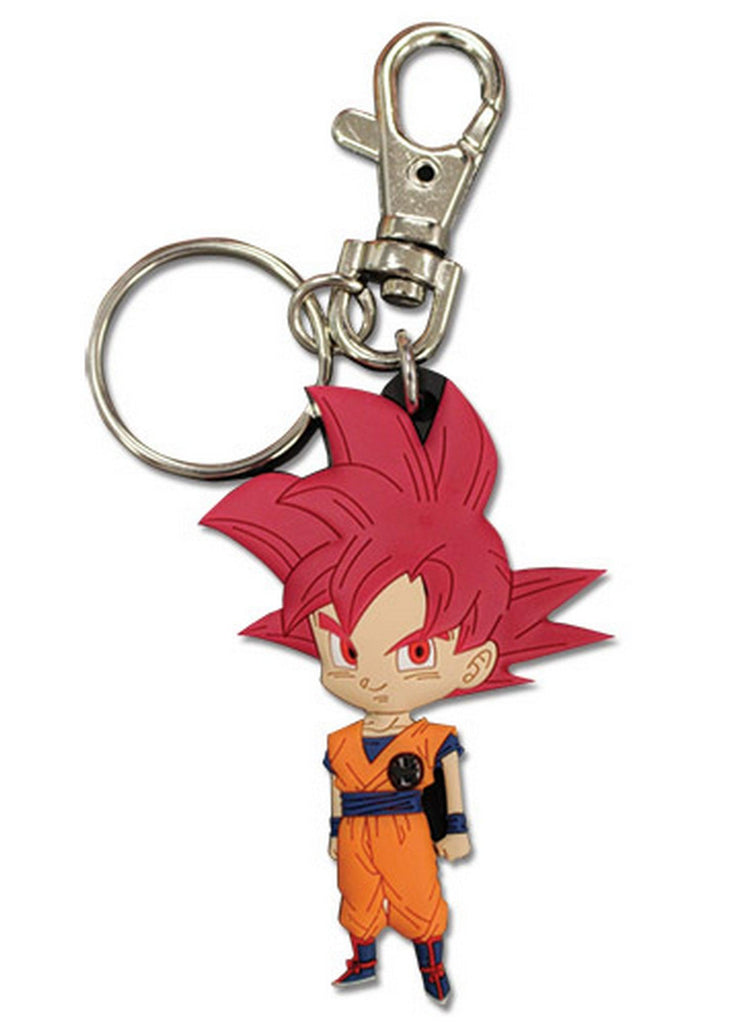 Dragon Ball Super - SD SSG Son Goku 01 PVC Keychain - Great Eastern Entertainment