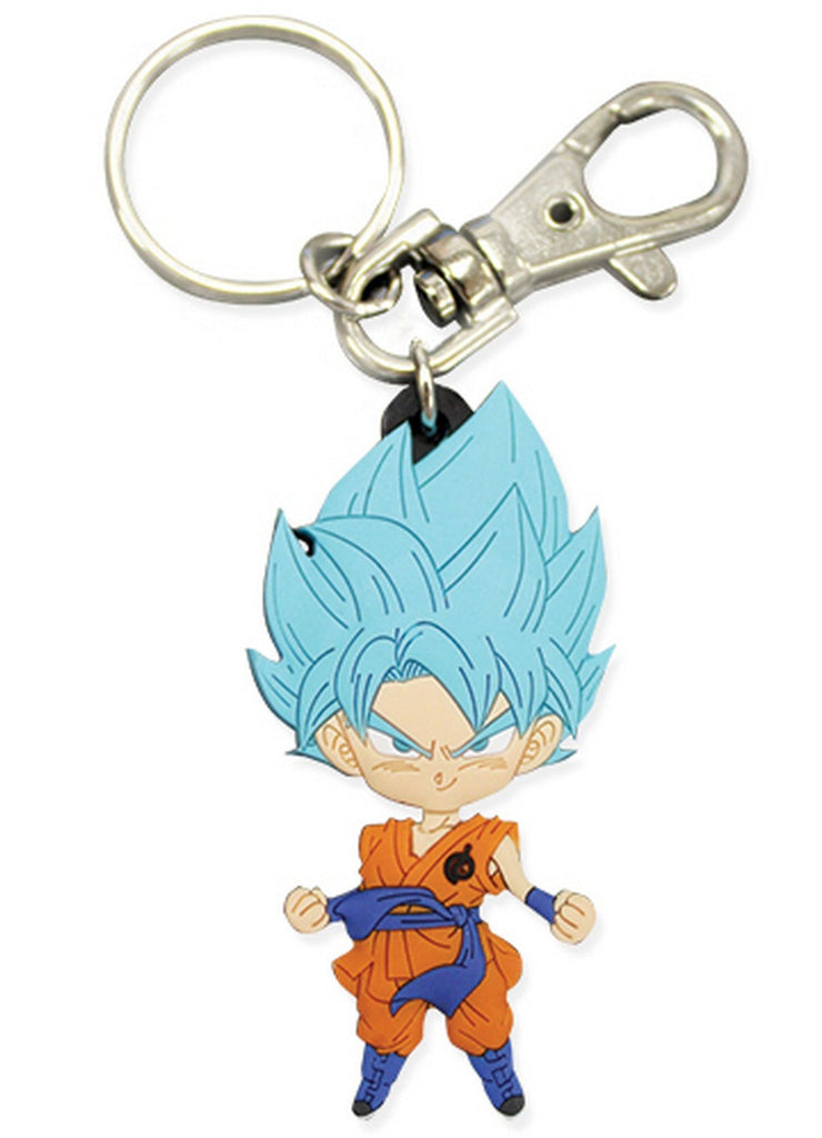 Dragon Ball Super - SD SSGSS Son Goku 02 PVC Keychain - Great Eastern Entertainment