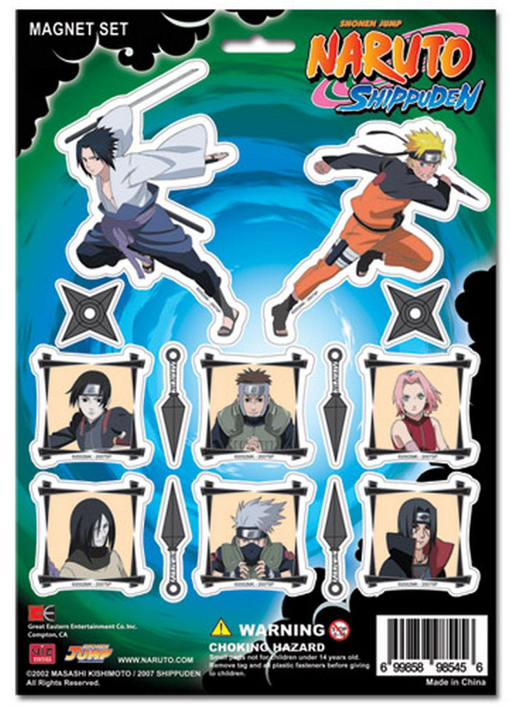 Naruto Shippuden - Magnet Collection Set 2 - Great Eastern Entertainment