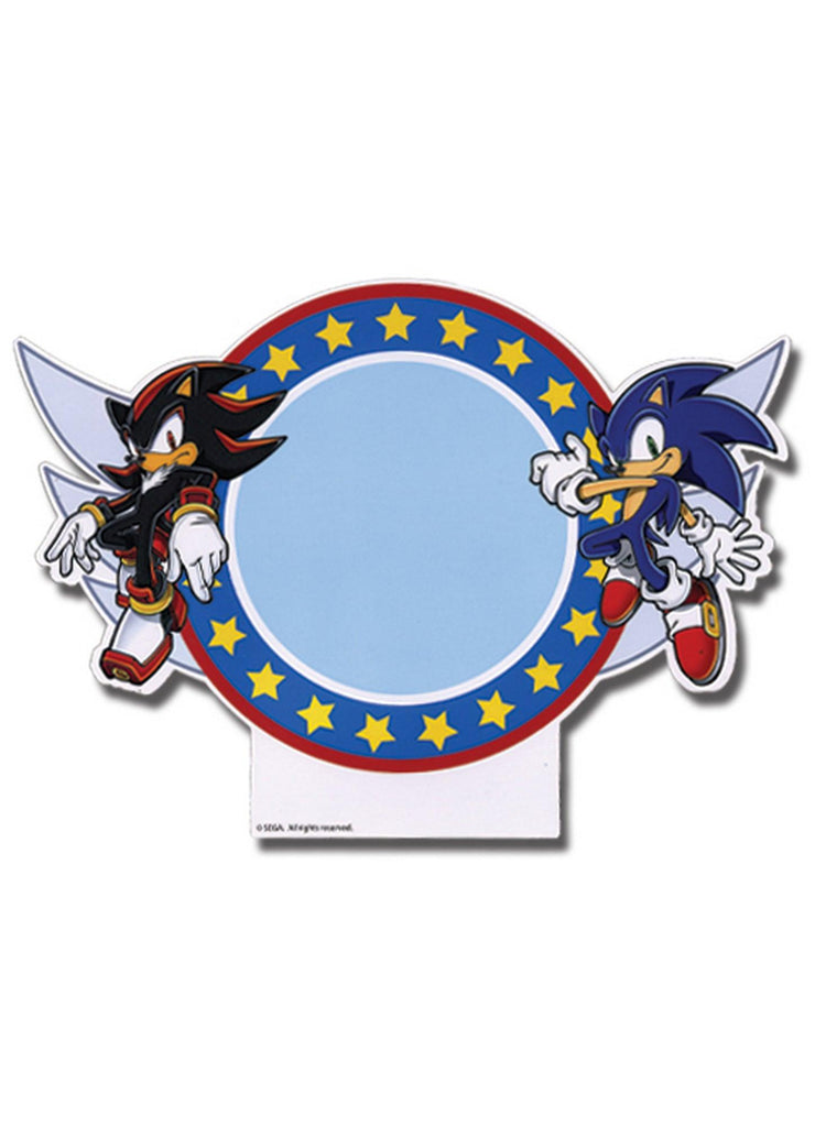 Sonic The Hedgehog Sonic & Shadow Magnet Note