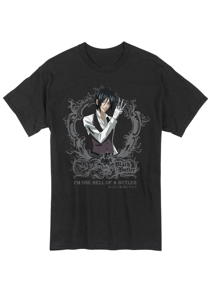 Black Butler - Sebastian Michaelis Slogan T-Shirt