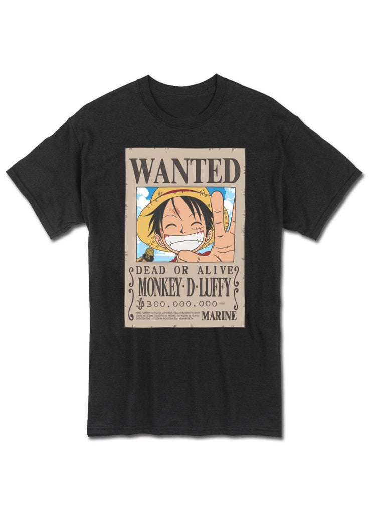 One Piece - Monkey D. Luffy Wanted T-Shirt