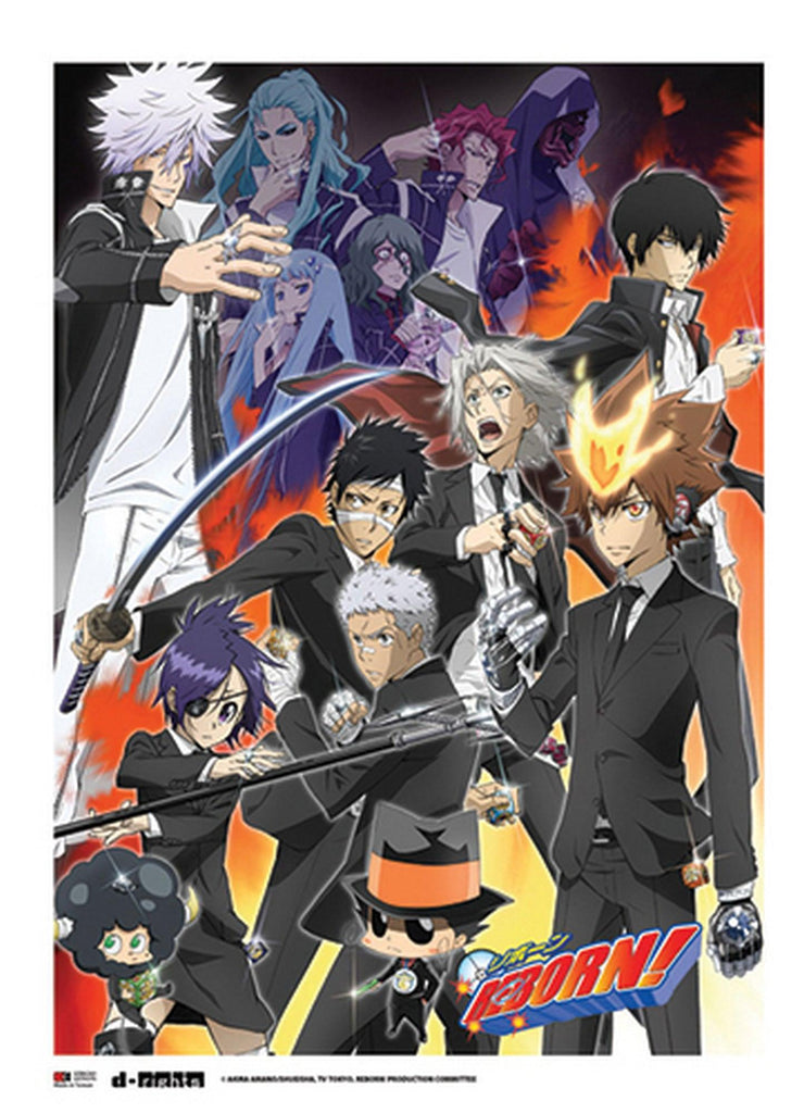 Reborn! - Group C Wall Scroll - Great Eastern Entertainment