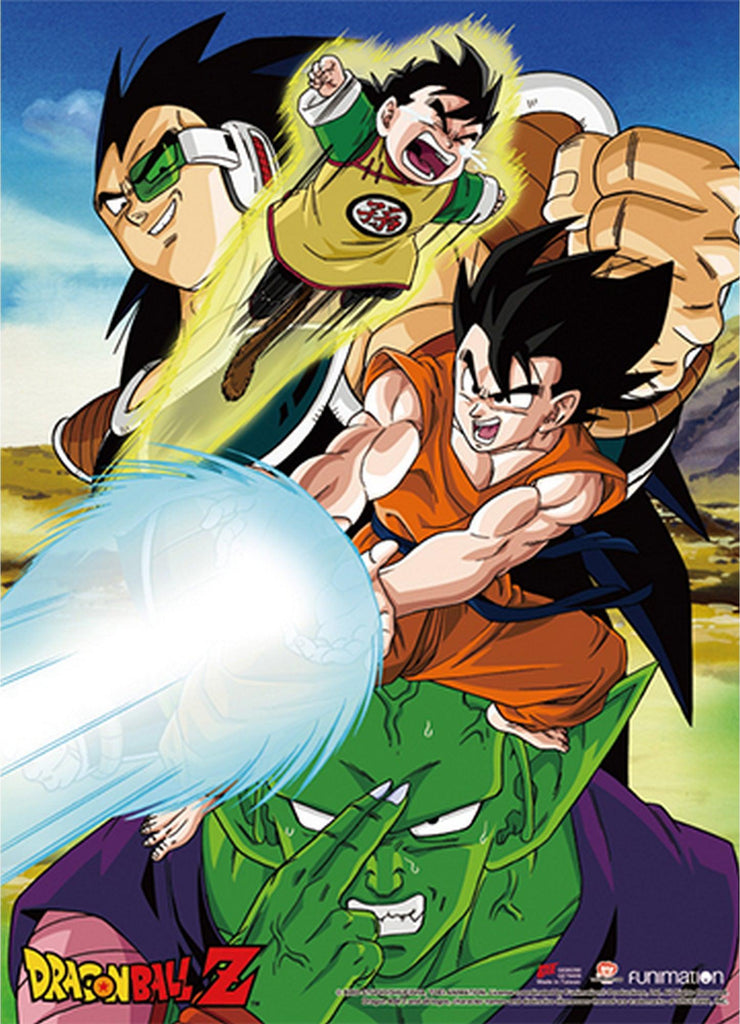 Dragon Ball Z - Son Goku Group Wall Scroll - Great Eastern Entertainment