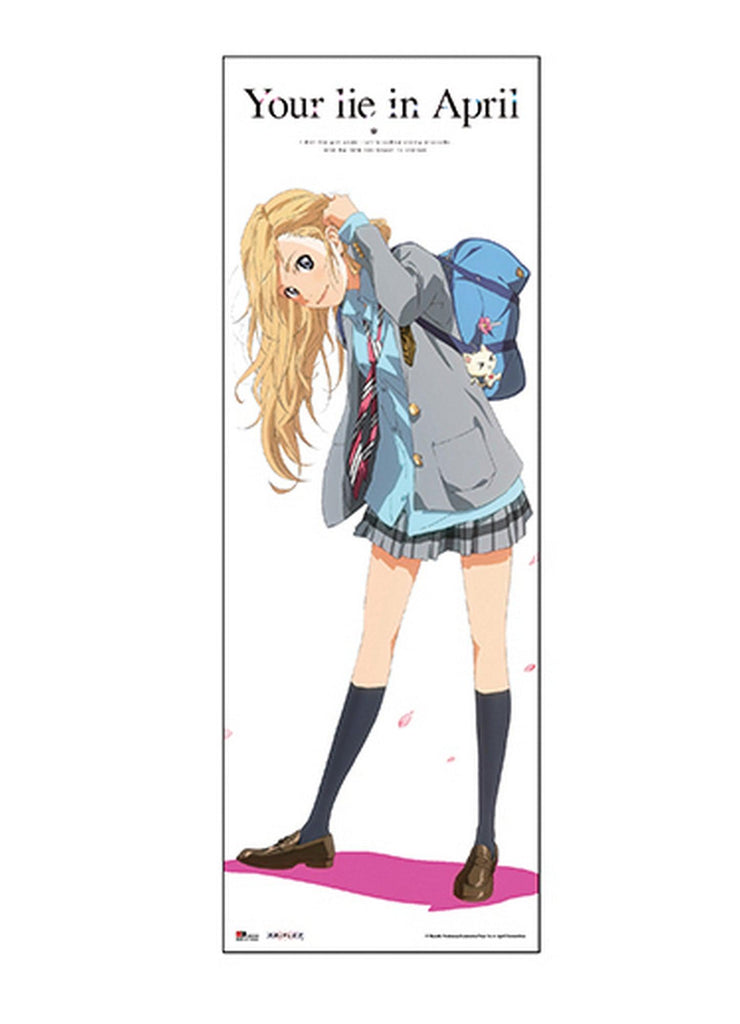 Your Lie In April - Kaori Miyazono Human Size Wall Scroll - Great Eastern Entertainment