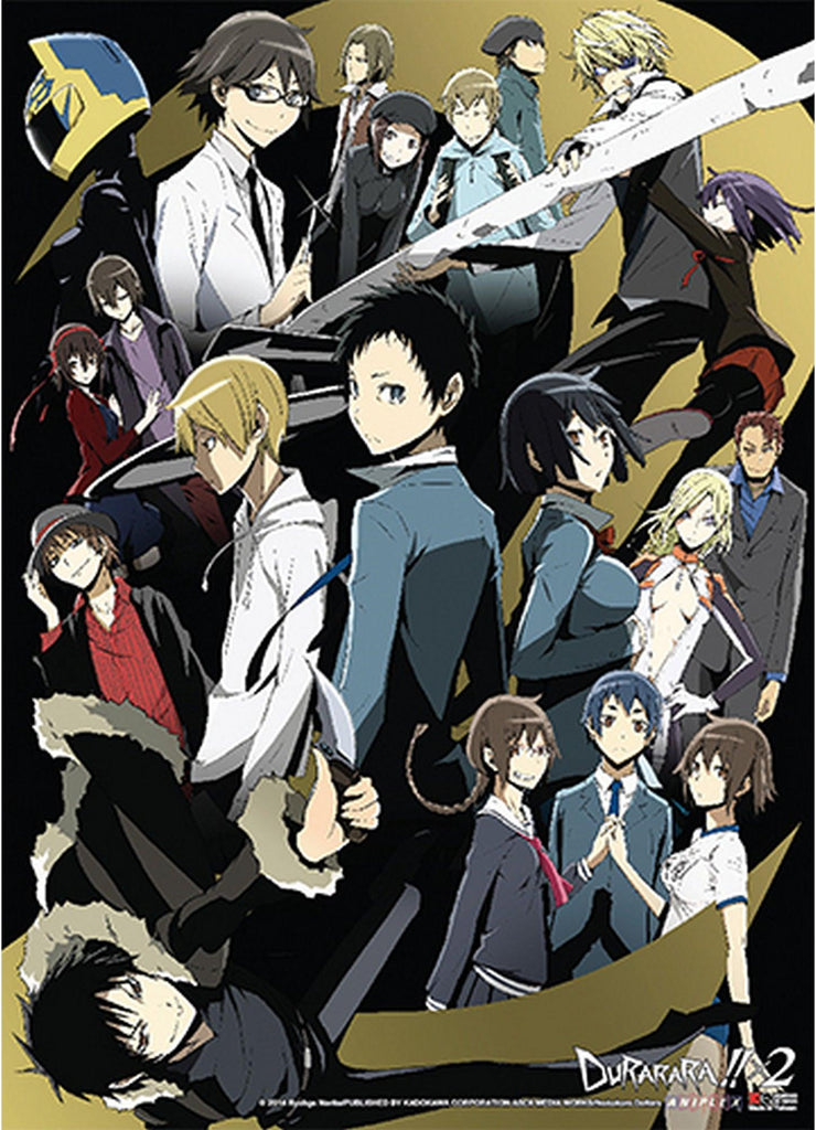 Durarara X2 - Key Art Wall Scroll 31"W x 43"H