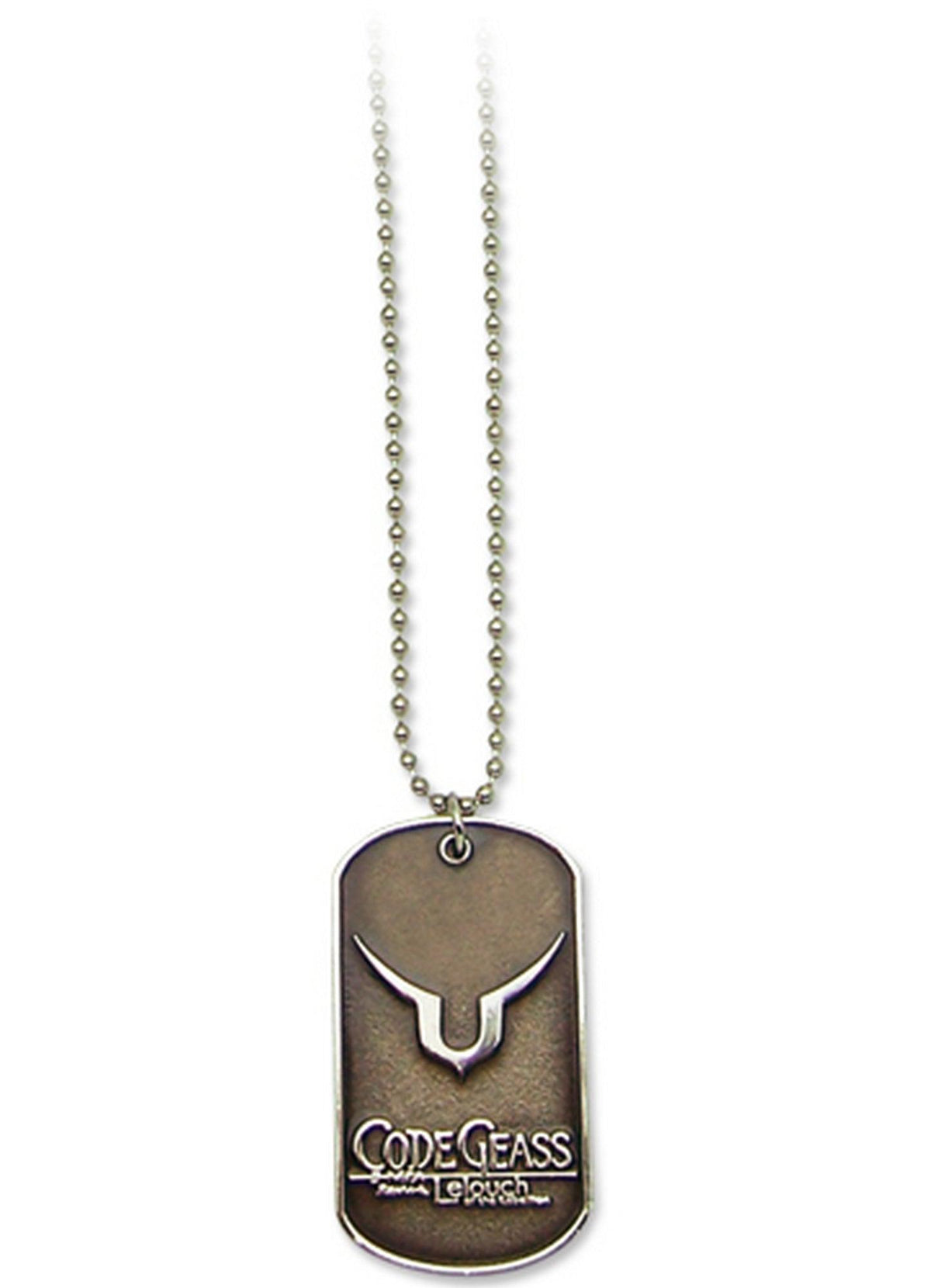 Code Geass - Lelouch vi Britannia Dog Tag Necklace - Great Eastern Entertainment