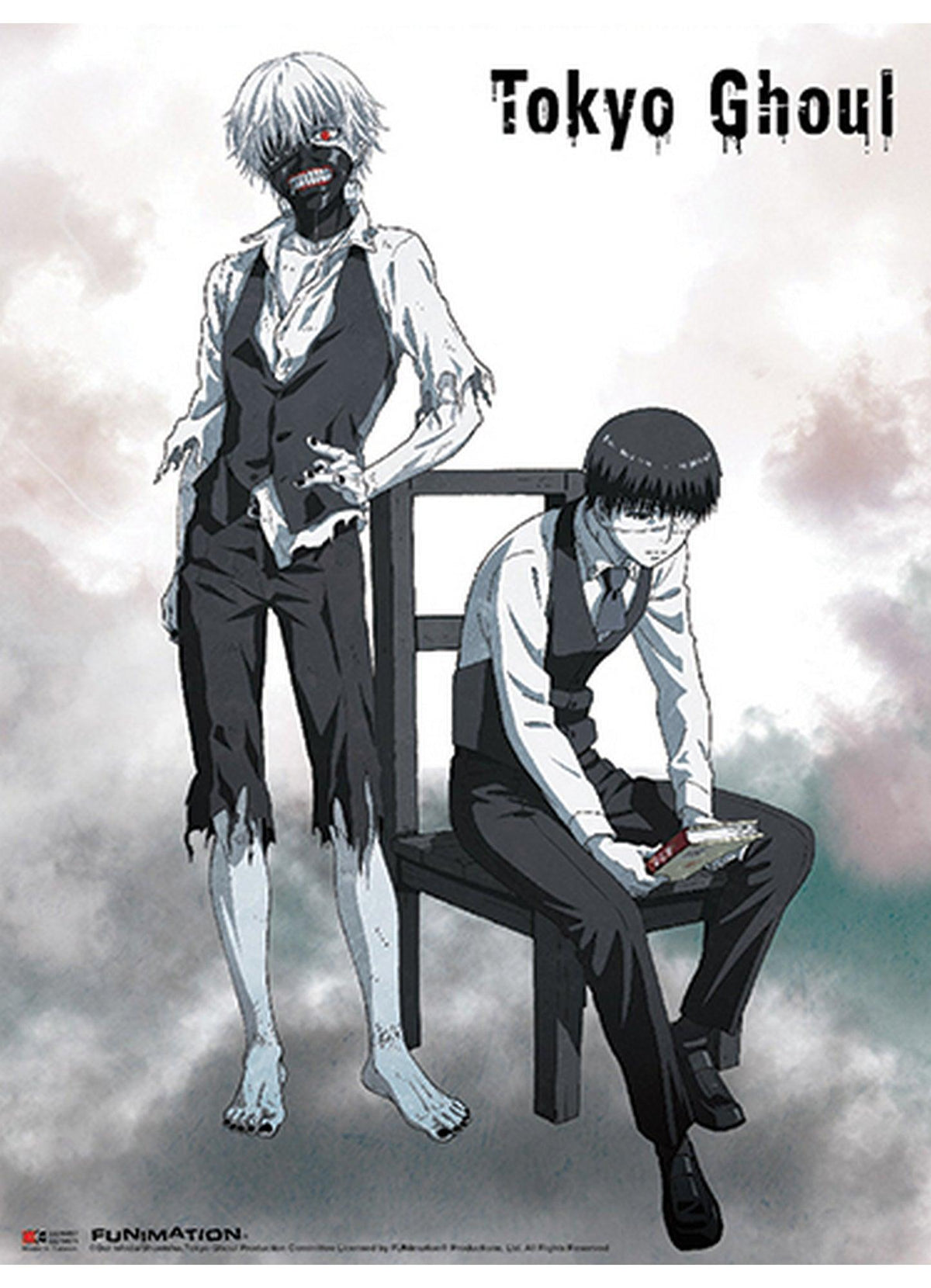 Tokyo Ghoul- Kaneki 01 Wall Scroll