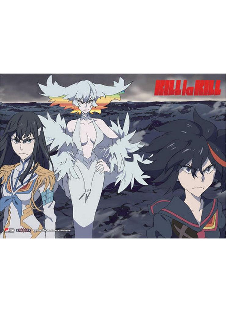 Kill La Kill - Ryuko Matoi, Satsuki Kiryuin & Ragyo Kiryuin Wall Scroll - Great Eastern Entertainment