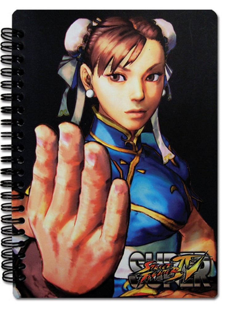 Super Street Fighter Iv Chun Li And Cammy Notebook
