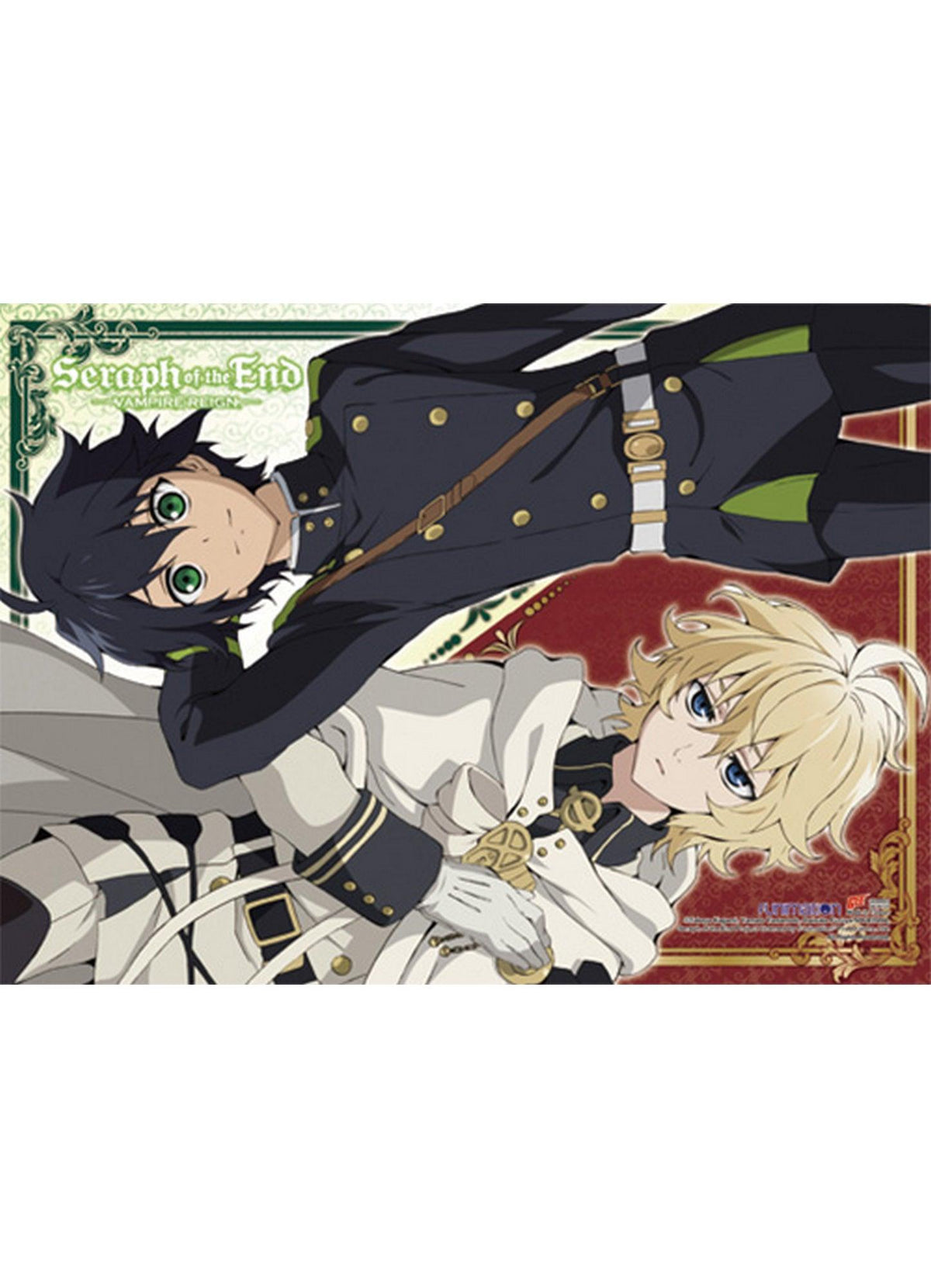 Seraph Of The End - Yuichiro Hyakuya & Mikaela Hyakuya Wall Scroll - Great Eastern Entertainment