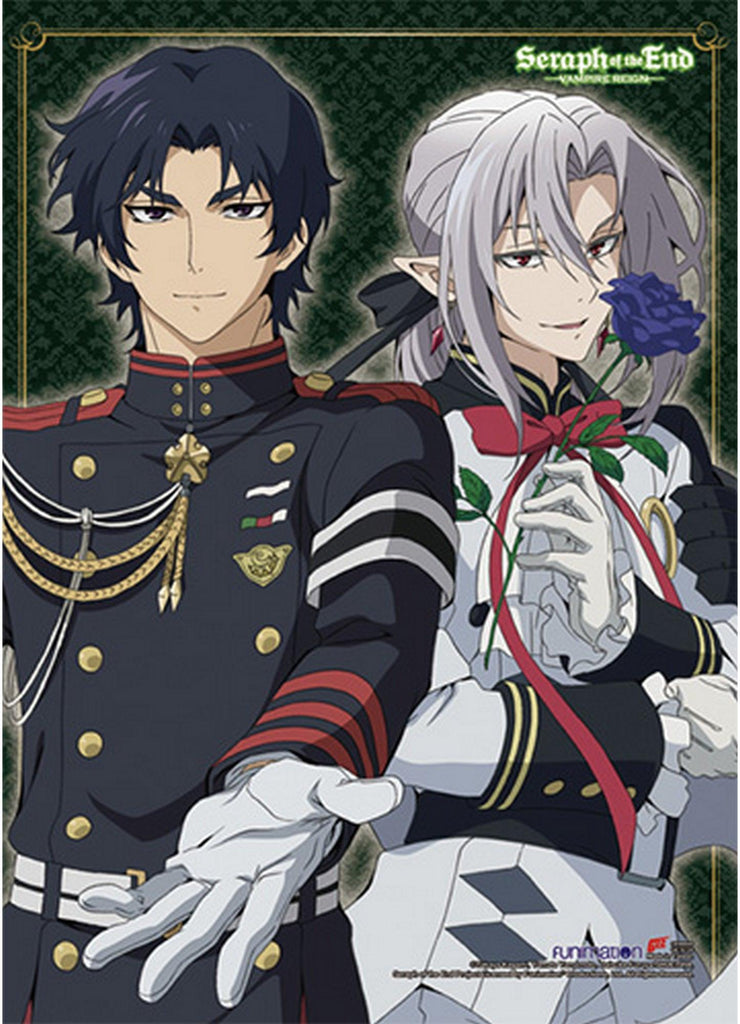 Seraph Of The End - Guren Ichinose & Ferid Bathory Wall Scroll - Great Eastern Entertainment