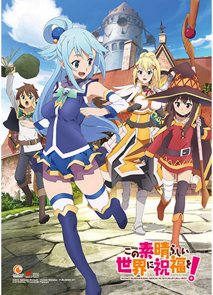 Konosuba - Key Art Wall Scroll - Great Eastern Entertainment