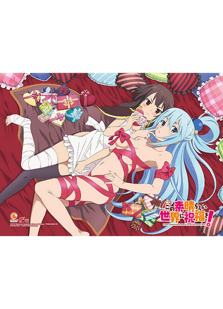 Konosuba - Aqua & Megumin Wall Scroll - Great Eastern Entertainment