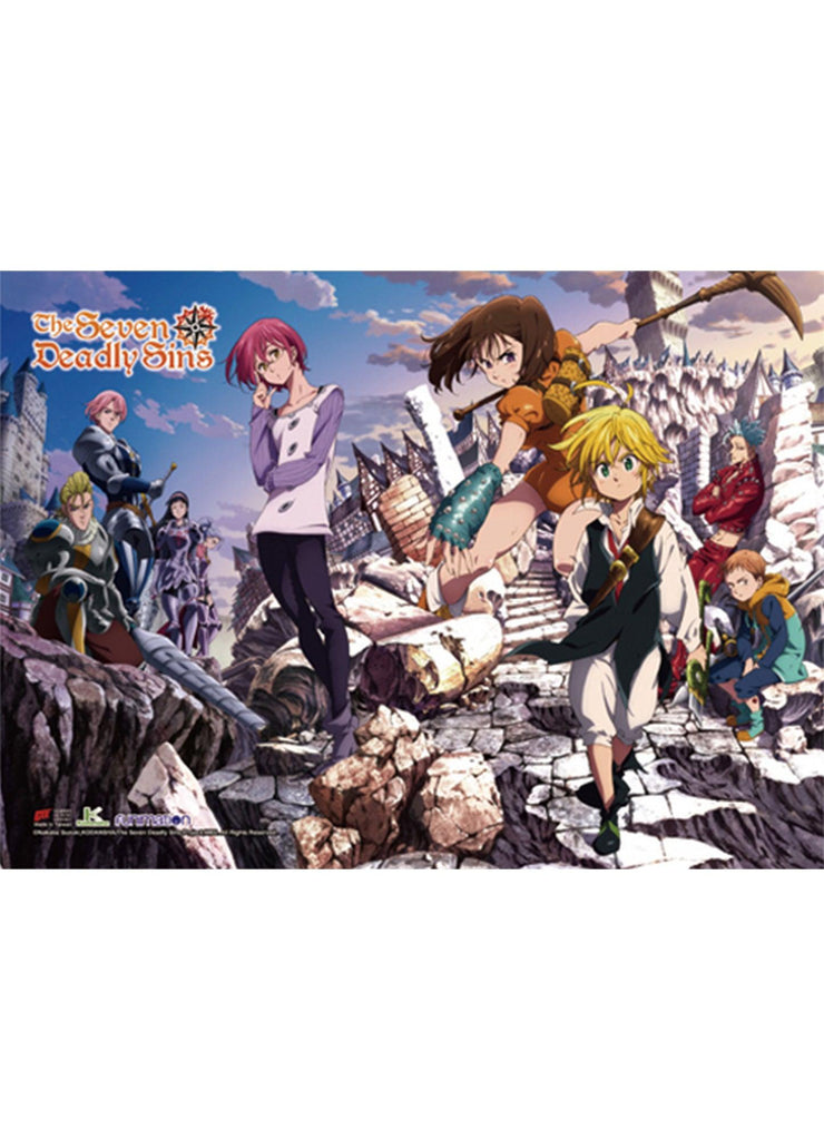 The Seven Deadly Sins - Key Art 2 Wall Scroll - Great Eastern Entertainment