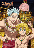 The Seven Deadly Sins- Meliodas & Ban & Hawk Wall Scroll