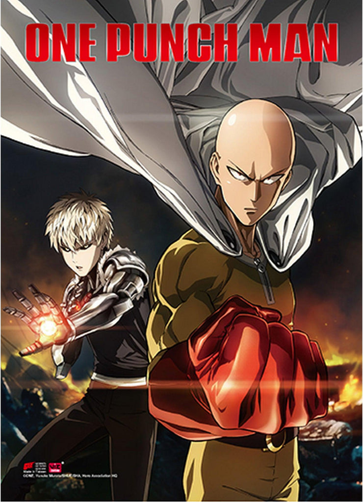 One Punch Man - Key Art 1 Wall Scroll - Great Eastern Entertainment