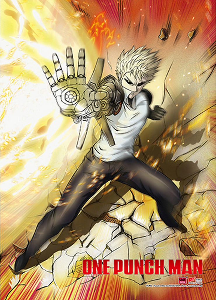 One Punch Man - Genos Wall Scroll 31"W x 43"H