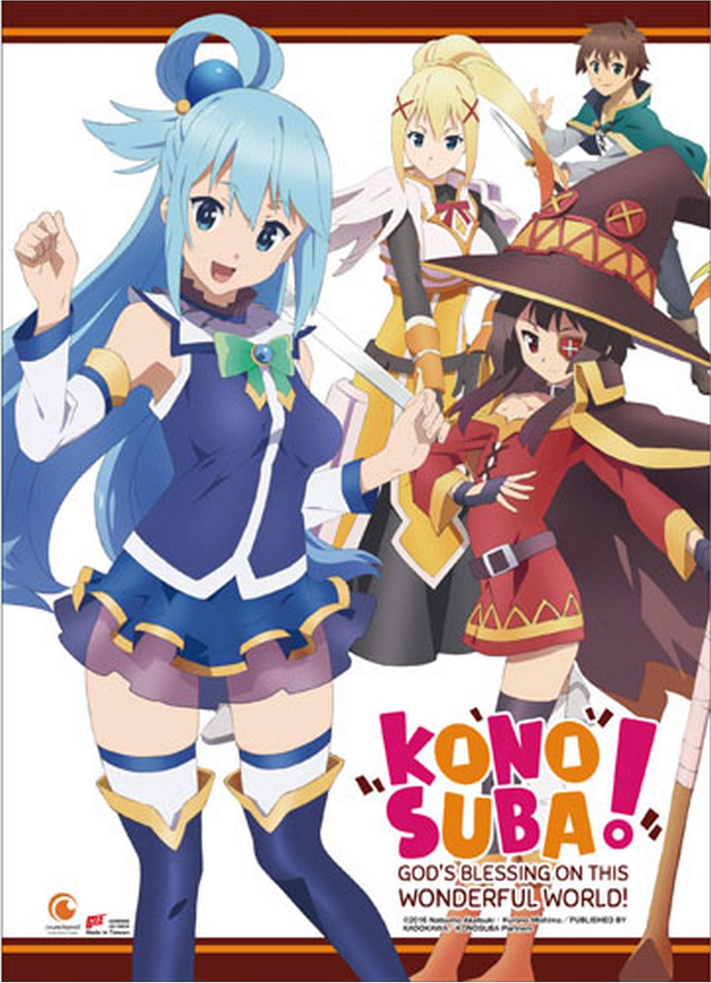 HD quality anime konosuba // kono subarashii | Greeting Card