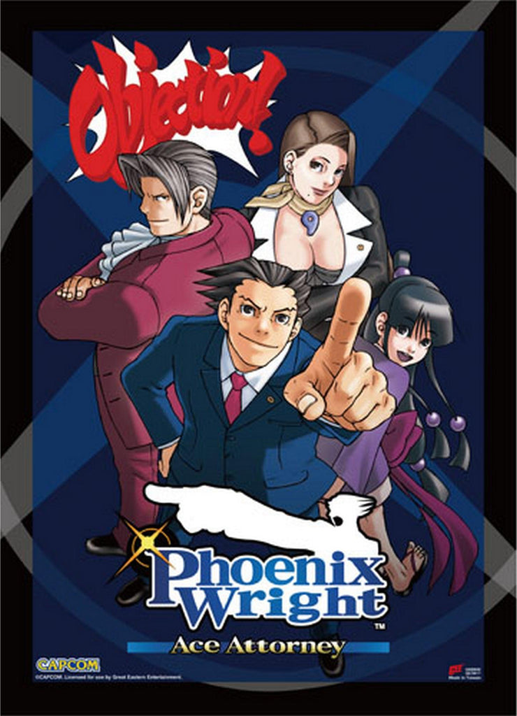 Ace Attorney - Ace Attorney Key Visual 1 Wall Scroll 31"W x 43"H